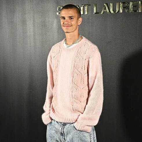 Romeo Beckham's womenswear Balenciaga bag is a bold move