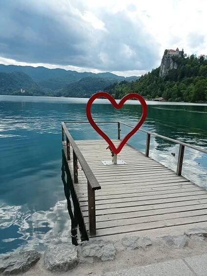 Bledské jezero. Foto © se svolením Lucie Rybnikářová