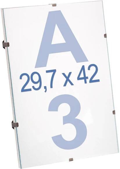 Klip rám 29,7x42 - A3 akryl