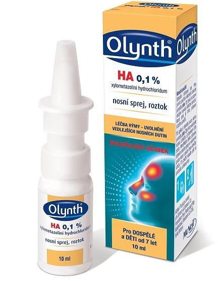 OLYNTH® HA 1 mg/ml nosní sprej, roztok 10 ml