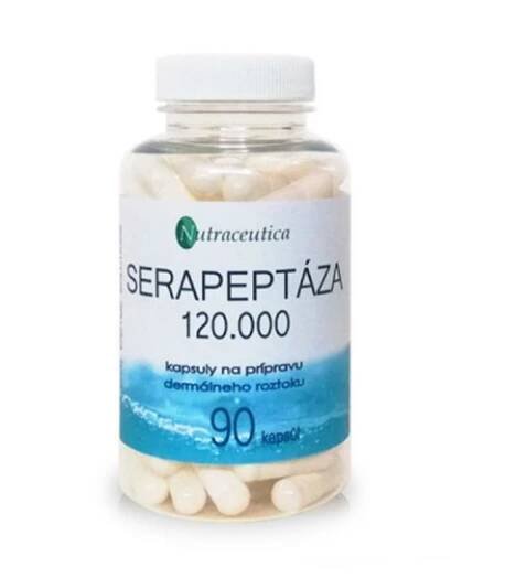 Nutraceutica Serapeptáza 120 000 SPU 90 kapslí