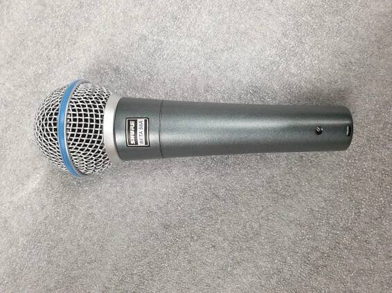 NABÍZÍM Shure Beta58A Dynamický zpěvový mikrofon, směrová charakteri