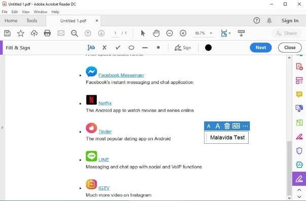 Adobe Acrobat Reader image 5 Thumbnail