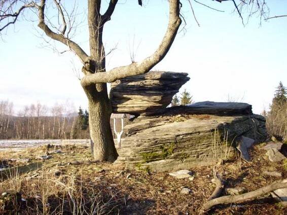 Rýmařovsko - Kamenná hora (799 m n.m.) – skály - odpočívadlo