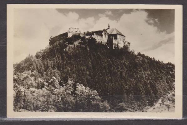 Hrad Točník - Pohlednice místopis