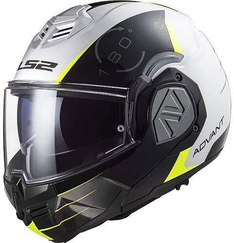 Překlápěcí helma LS2 FF906 ADVANT Codex White Black