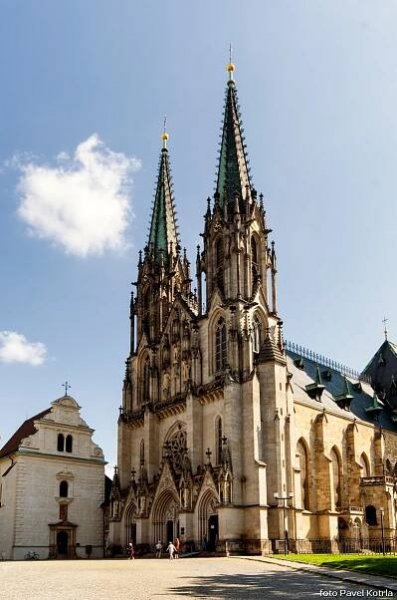 Olomouc – katedrála sv. Václava – [pak] Poznámkový blok Pavla Kotrly