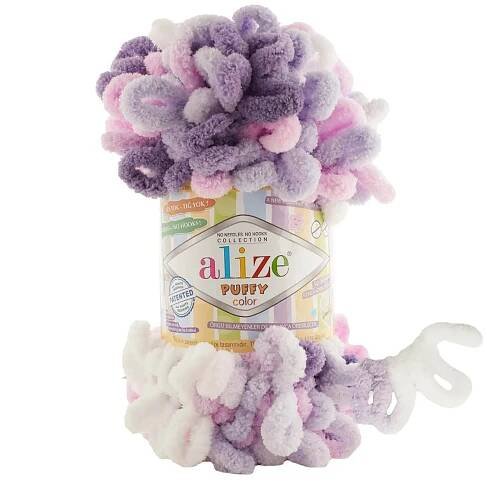 ALIZE Puffy Color 6305 vícebarevná