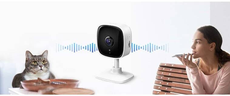TP-LINK Tapo C100 FullHD 1080p Home Security Wi-Fi Camera, micro SD,dvoucestné audio,detekce pohybu