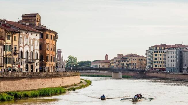 Tuscany by boat: Pisa to reopen River Arno stretch to ocean