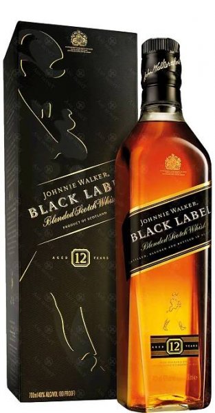 Johnnie Walker Black Label 12 y.o. 40 % 1 l dárková karbice od 869 Kč