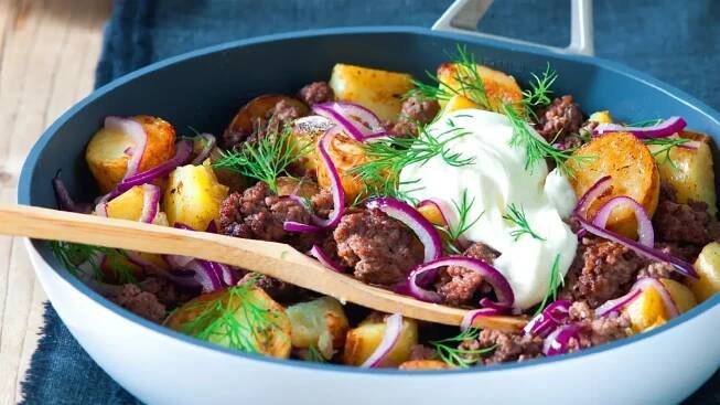 Skandin�vsk� mlet� maso s bramborami