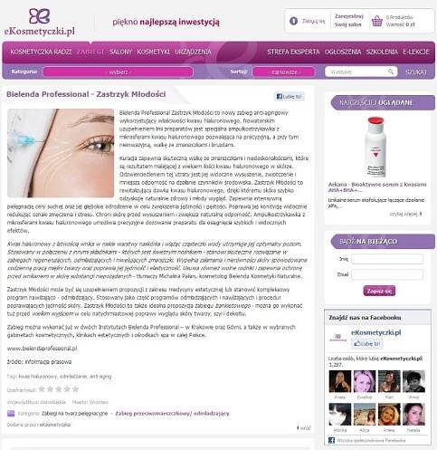 Media about us | Bielenda Professional