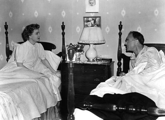IT GROWS ON TREES, from left, Irene Dunne, Dean Jagger, 1952