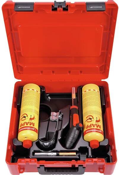Rothenberger SUPER FIRE 4 HOT BOX, 7/16"-EU C, MAPP Gas 2018