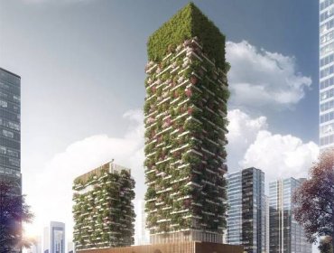 Budoucnost měst? Mrakodrapy porostlé hektary lesa