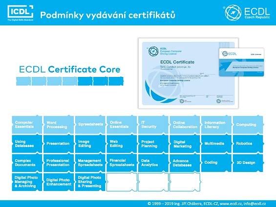 Novinky v ECDL (ICDL) 2019 » CENTRUM-VZDĚLÁVÁNÍ.CZ
