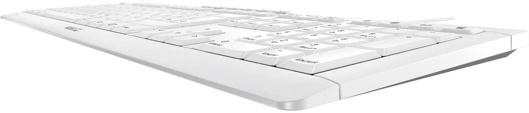 CHERRY Stream USB klávesnice německá, QWERTZ světle šedá
