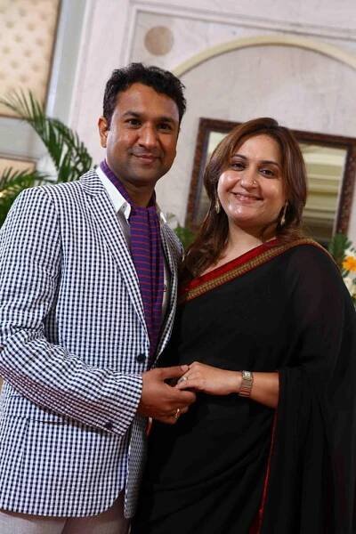 Daughter Ms. Ambika & Son-in-Law Mr. Pankaj Gupta | KLGanju