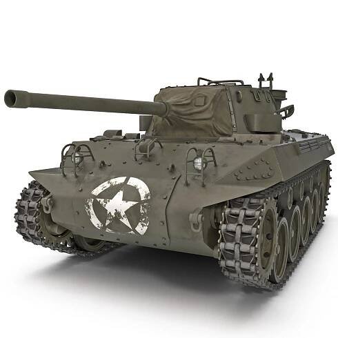 military tank custom 3d