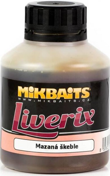 Mikbaits LiveriX Booster Mazaná škeble 250ml