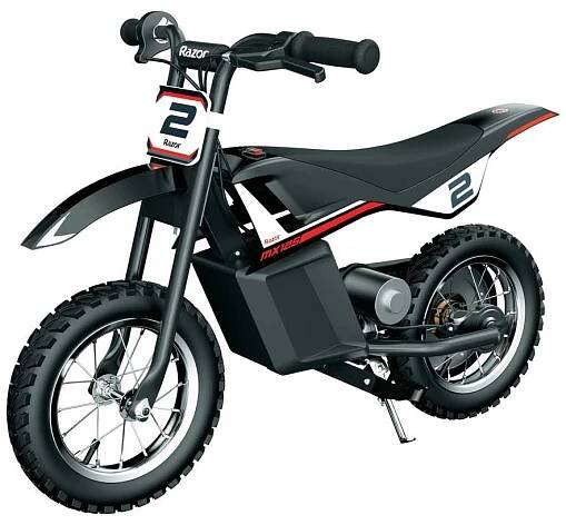 Elektrický motocykl pro děti Razor MX125 Dirt Rocket SMU černý