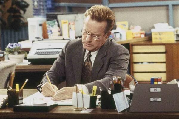 NEWSRADIO -- Pictured: Phil Hartman as Bill McNeal -- Photo by: Alice S. Hall/NBCU Photo Bank