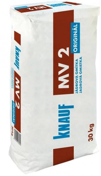 Knauf Jádrová omítka hrubá MV2