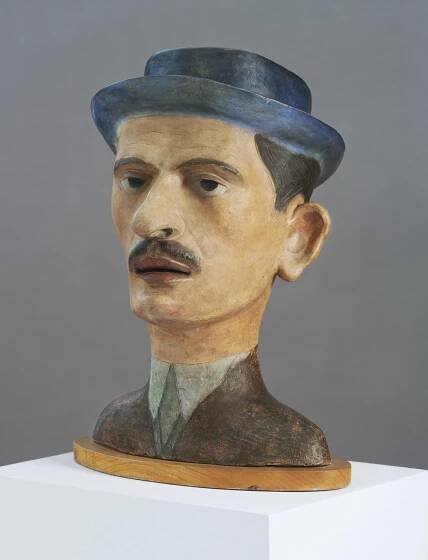 P 1395_Otto Gutfreund, Vlastní podobizna, 1919, Národní galerie Praha.jpg