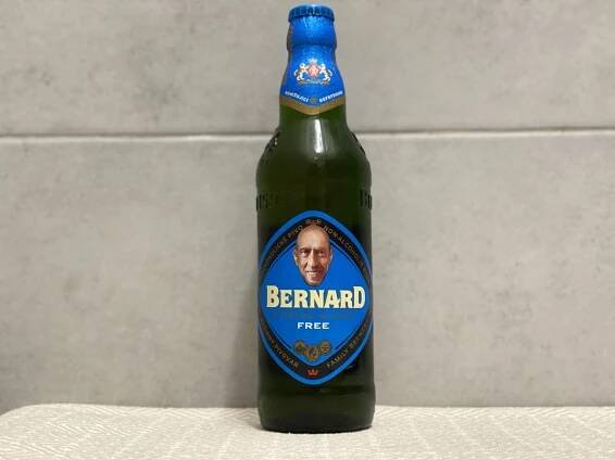 Lahvové pivo Bernard nealkoholické