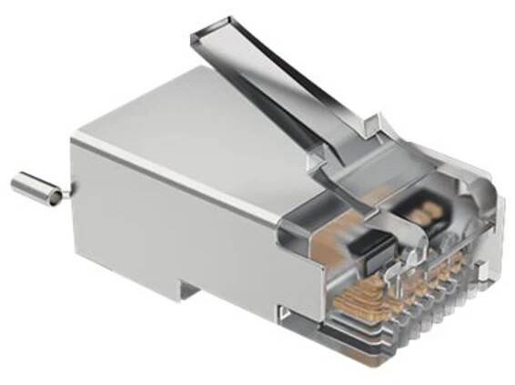 Ubiquiti Networks UBNT konektor STP RJ45, Cat6, 8p8c, drát,pozlacený TC-CON