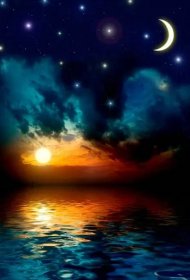 Krásné noční nebe se spoustou hvězd — Stock obrázek