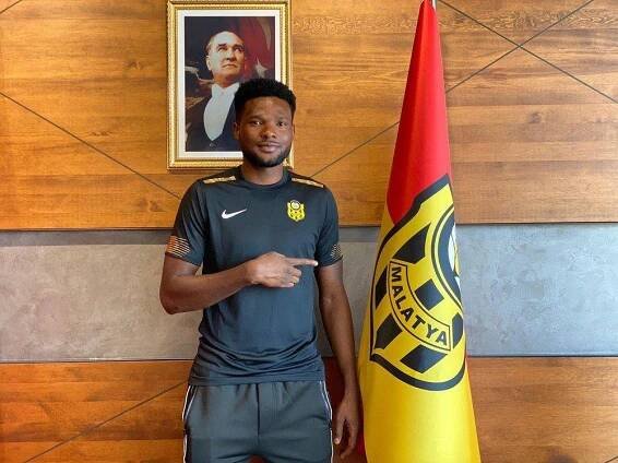 Benjamin Tetteh již v barvách Malatyasporu.