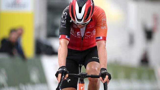 'I twisted all my knee and my hamstring' - Geraint Thomas abandons Tour de Suisse after stage three crash