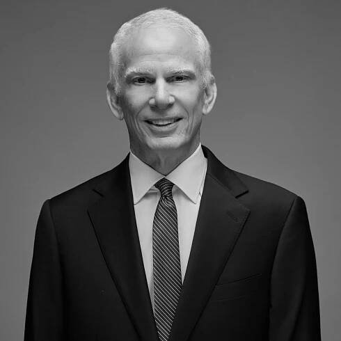 Black and white headshot of Dr. Alan Mason.