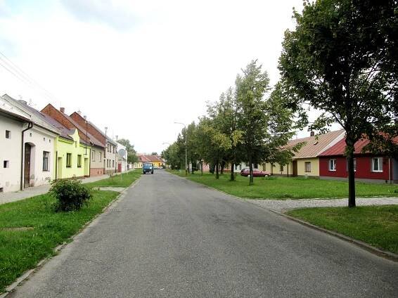 Ulice Plačkov, jádro někdejšího předměstí