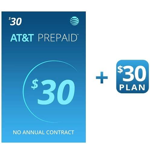 AT&T $30 Plan, AT&T $30 Prepaid Calling Plan, Prepaid Calling Plans - Onlinewirelessmall