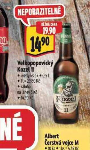 PIVO VELKOPOPOVICKÝ KOZEL 11