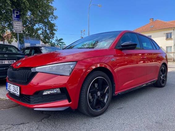 ŠKODA SCALA 1,0 MONTE CARLO 81KW,koupeno v ČR,1.Majitel