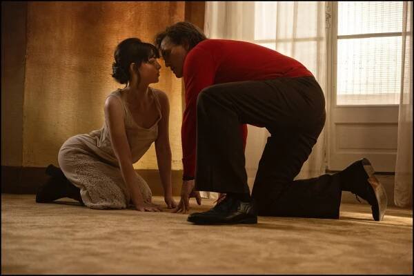 Anamaria Vartolomei, left, and Matt Dillon in 'Being Maria.'