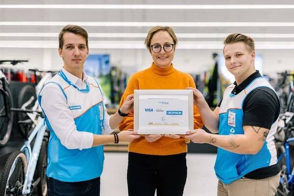 Prodejna Decathlon na Zličíně získala ocenění za vítězství v soutěži Visa Czech Top Shop - mistoprodeje.cz