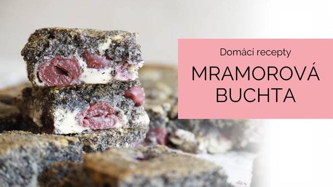 Výborná mramorová buchta: Recept na chutný rychlý moučník