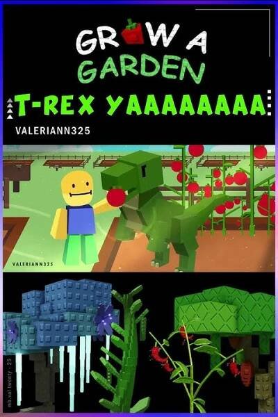 [Grow A Garden] Starving TREX Skill be Like Animation #growagarden #roblox #animation
