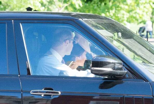 EXCLUSIVE: The Big Day Begins - Prince William And The Duchess Of Cambridge Head To Her Sisters Lavish Wedding