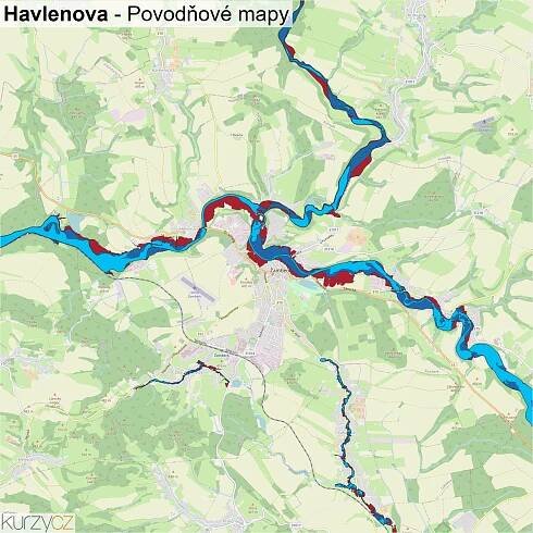 Havlenova - mapy | Kurzy.cz