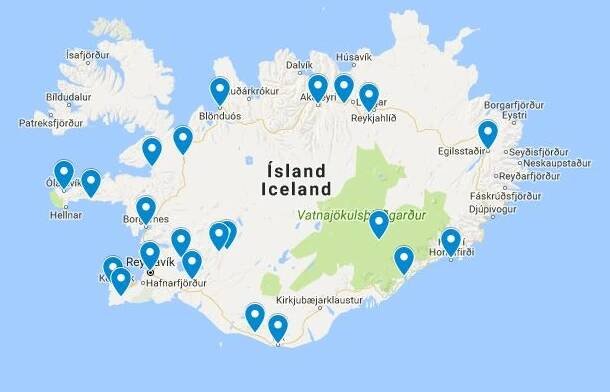 ISLAND mapa