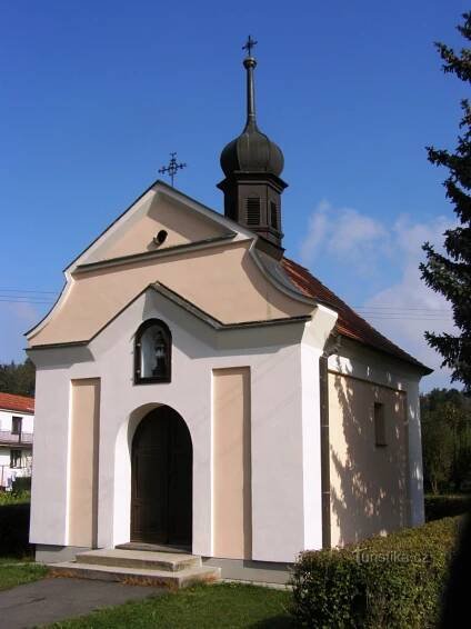 Poříčí u Litomyšle - kaple sv. Jana Nepomuckého