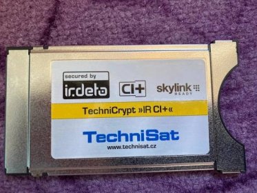 CI + dekódovací modul irdeto TechniSat - DVB-T a satelitní technika
