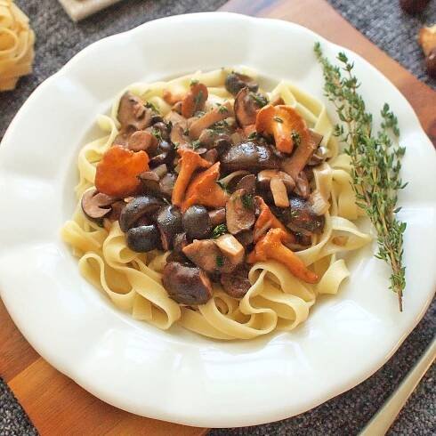 Zobrazit Tagliatelle s hříbkovým ragú receptů