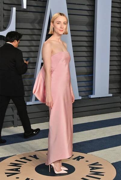Saoirse Ronan – Shoulder, Dress, Human body, Sleeve, One-…